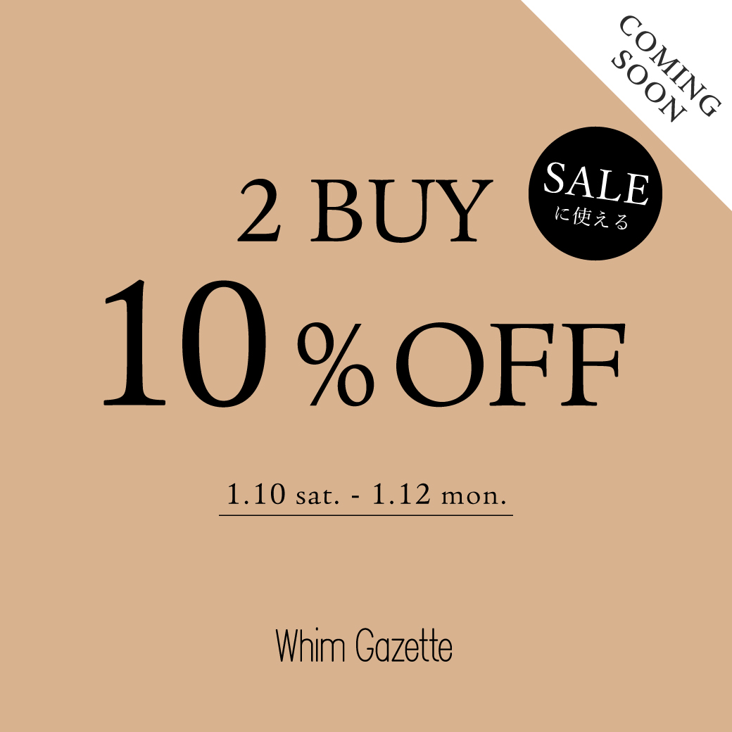 whim gazette今だけ値下げ中 Whim Gazette(ウィム ガゼット)の【15th Anniversary】ピンタック